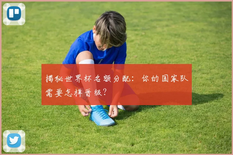 揭秘世界杯名额分配：你的国家队需要怎样晋级？